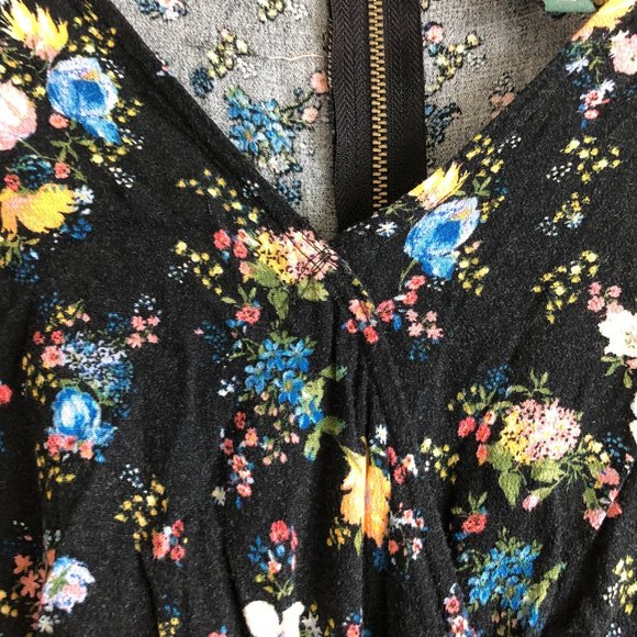 Wild Fable Floral Long Pant Romper Large - Picture 3 of 8